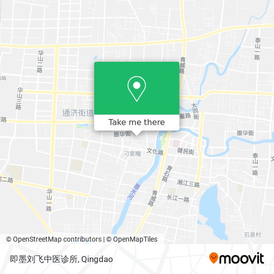 即墨刘飞中医诊所 map