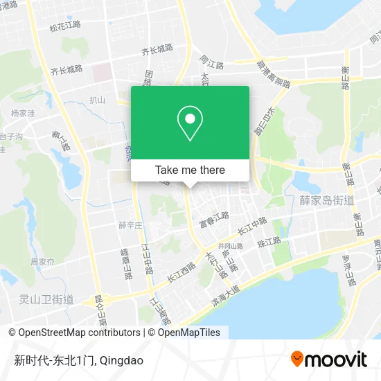 新时代-东北1门 map