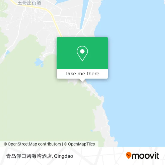 青岛仰口碧海湾酒店 map