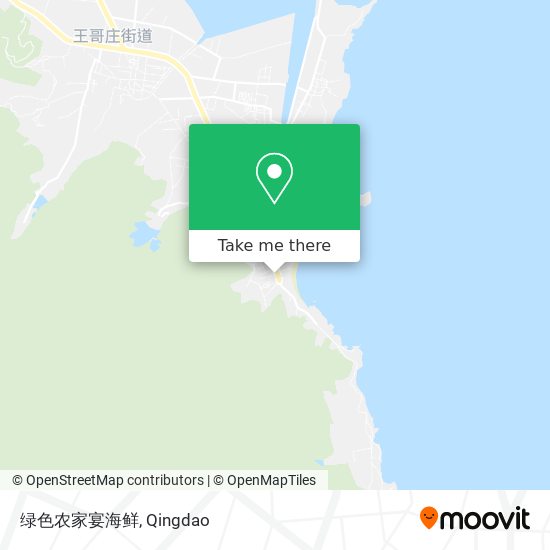 绿色农家宴海鲜 map