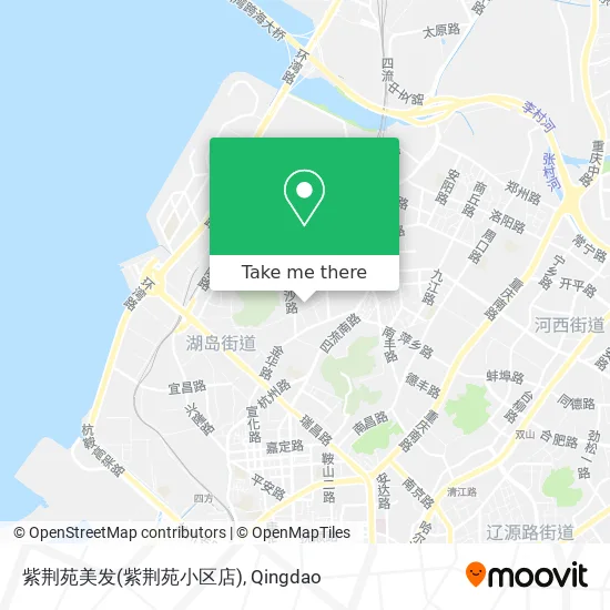 紫荆苑美发(紫荆苑小区店) map