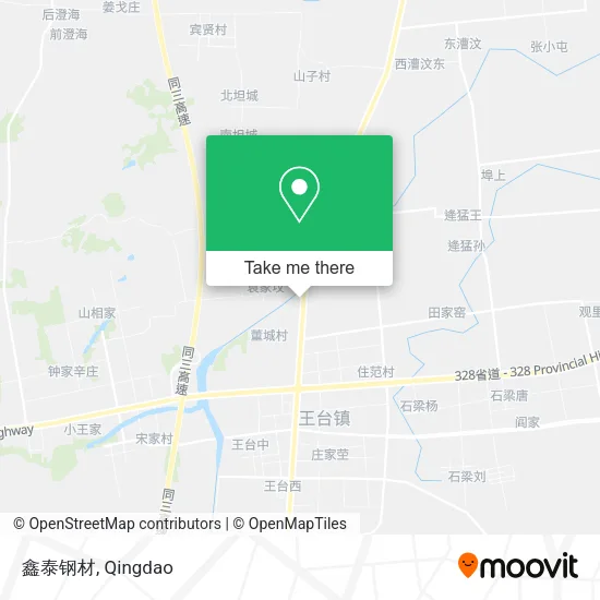 鑫泰钢材 map