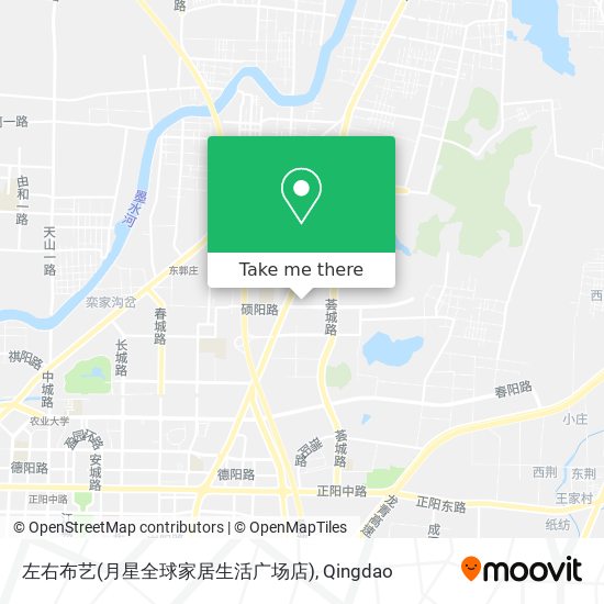 左右布艺(月星全球家居生活广场店) map
