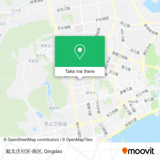 戴戈庄社区-南区 map