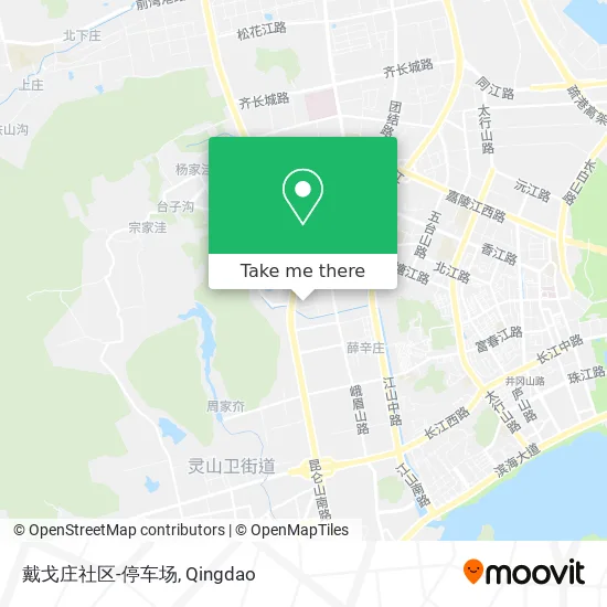 戴戈庄社区-停车场 map