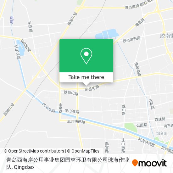 青岛西海岸公用事业集团园林环卫有限公司珠海作业队 map