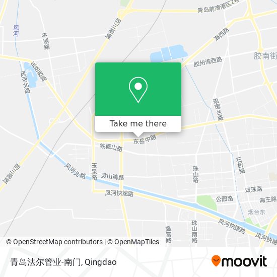 青岛法尔管业-南门 map