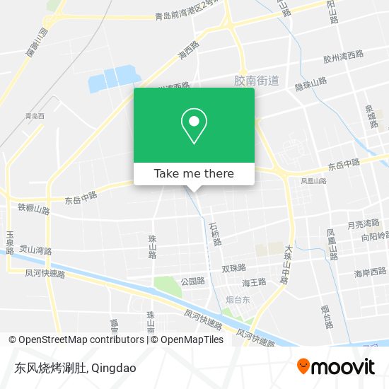 东风烧烤涮肚 map