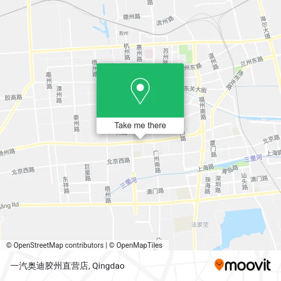 一汽奥迪胶州直营店 map