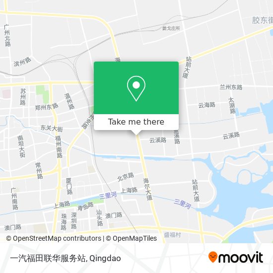 一汽福田联华服务站 map