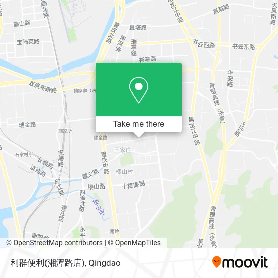 利群便利(湘潭路店) map