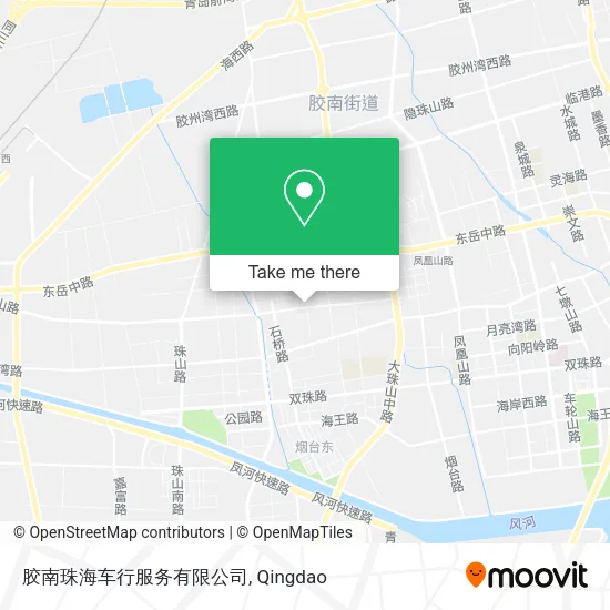 胶南珠海车行服务有限公司 map
