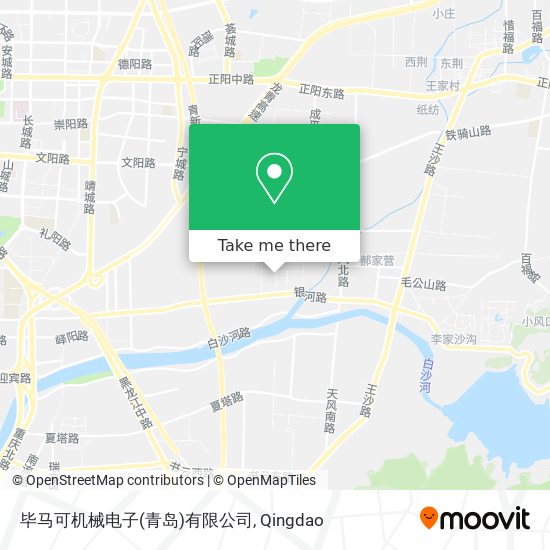 毕马可机械电子(青岛)有限公司 map