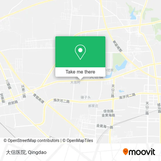 大信医院 map