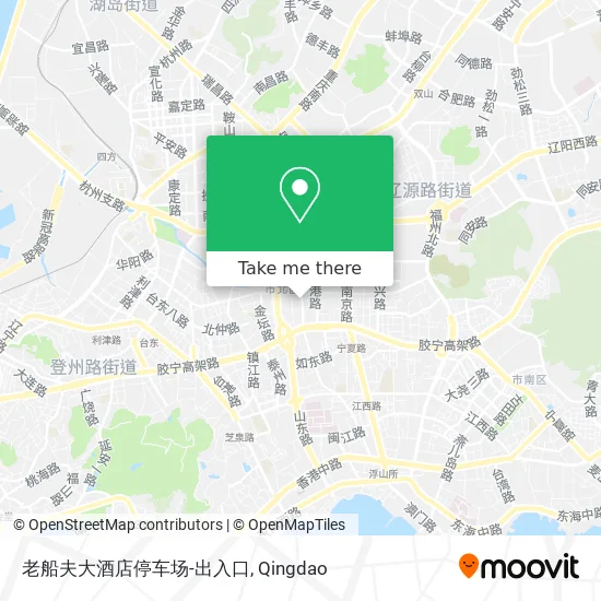 老船夫大酒店停车场-出入口 map