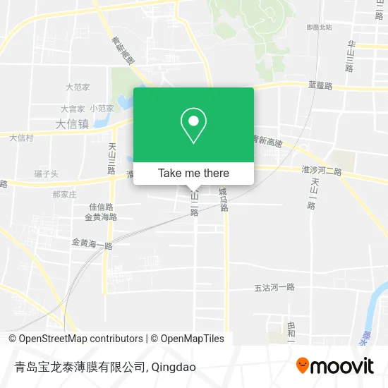 青岛宝龙泰薄膜有限公司 map