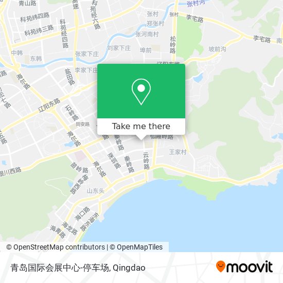 青岛国际会展中心-停车场 map