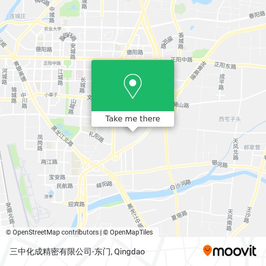 三中化成精密有限公司-东门 map