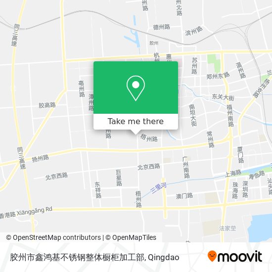 胶州市鑫鸿基不锈钢整体橱柜加工部 map
