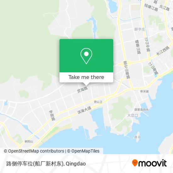 路侧停车位(船厂新村东) map