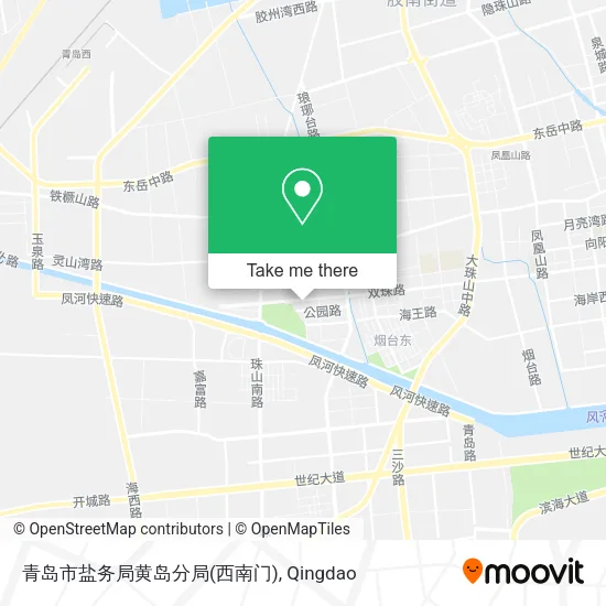 青岛市盐务局黄岛分局(西南门) map