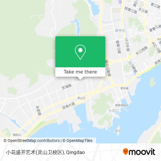 小花盛开艺术(灵山卫校区) map