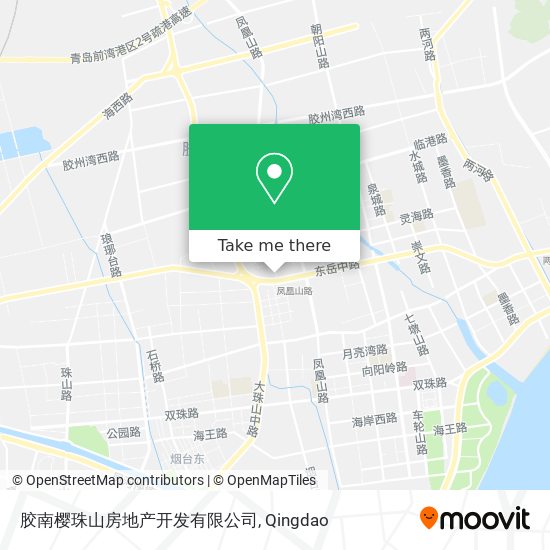 胶南樱珠山房地产开发有限公司 map