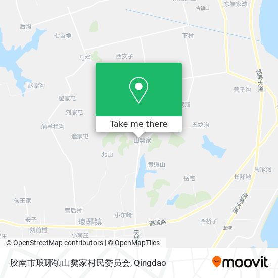 胶南市琅琊镇山樊家村民委员会 map