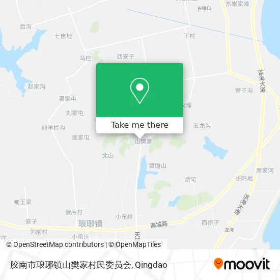 胶南市琅琊镇山樊家村民委员会 map