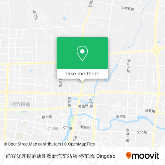 尚客优连锁酒店即墨新汽车站店-停车场 map