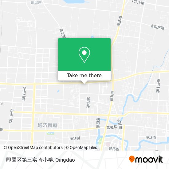 即墨区第三实验小学 map