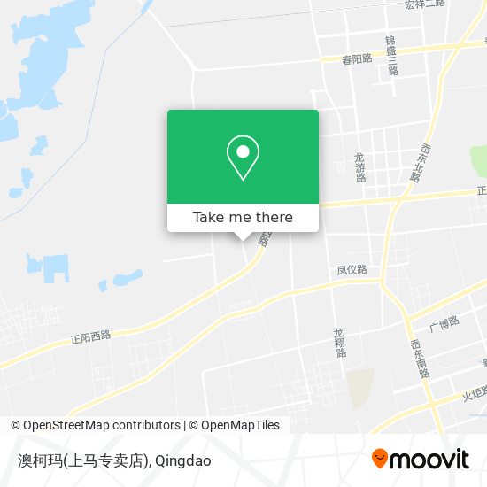 澳柯玛(上马专卖店) map