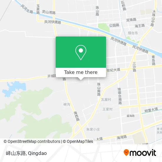 峄山东路 map