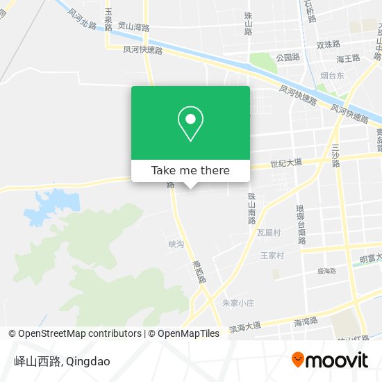 峄山西路 map