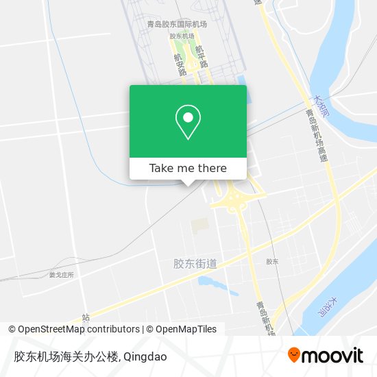 胶东机场海关办公楼 map
