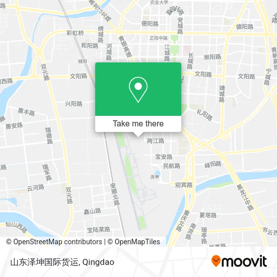 山东泽坤国际货运 map