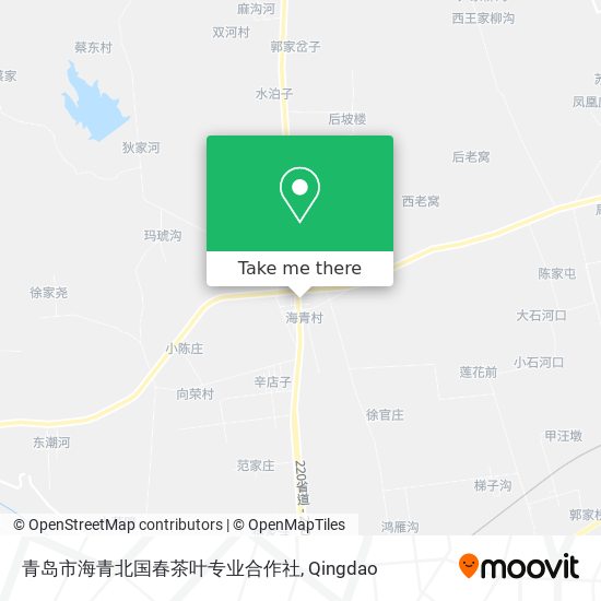 青岛市海青北国春茶叶专业合作社 map