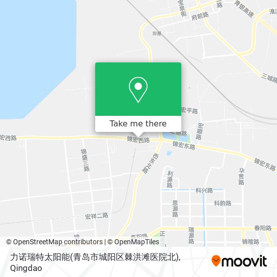 力诺瑞特太阳能(青岛市城阳区棘洪滩医院北) map
