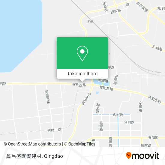 鑫昌盛陶瓷建材 map