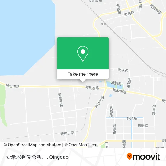 众豪彩钢复合板厂 map