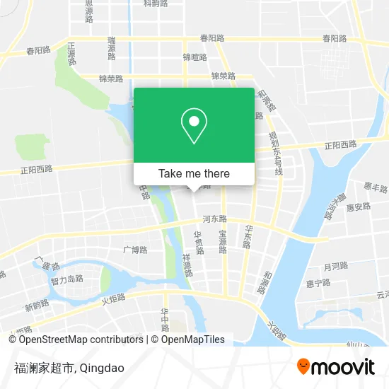 福澜家超市 map