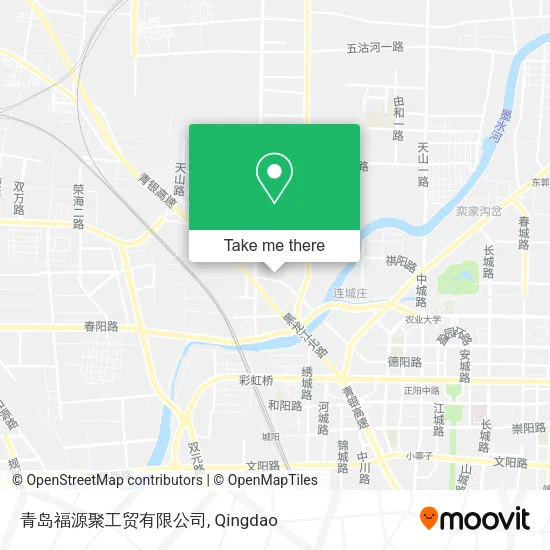 青岛福源聚工贸有限公司 map
