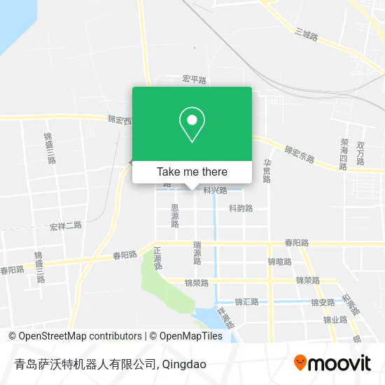青岛萨沃特机器人有限公司 map
