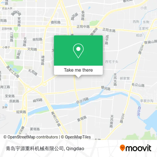 青岛宇源重科机械有限公司 map