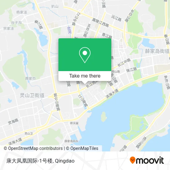 康大凤凰国际-1号楼 map