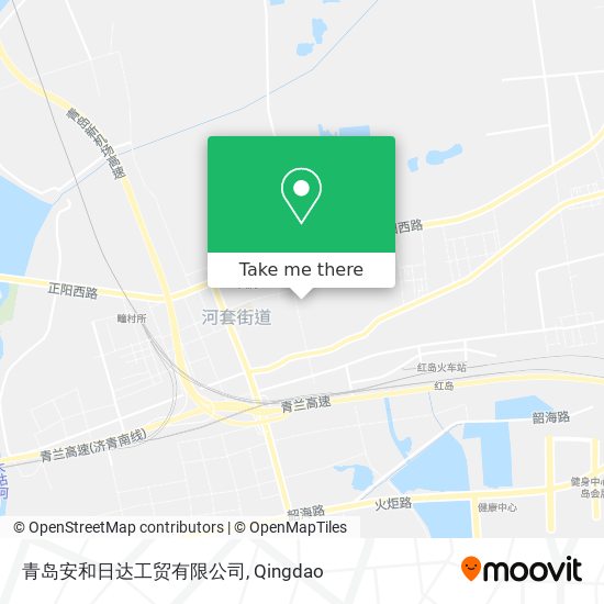 青岛安和日达工贸有限公司 map