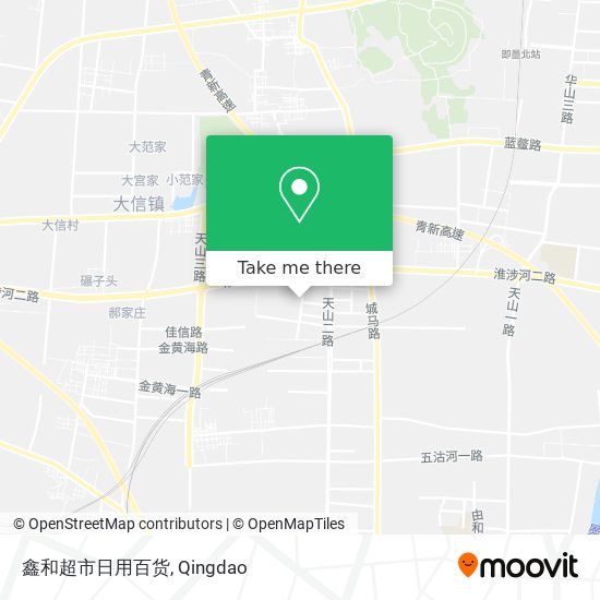 鑫和超市日用百货 map