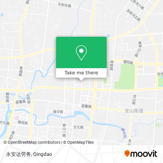永安达劳务 map