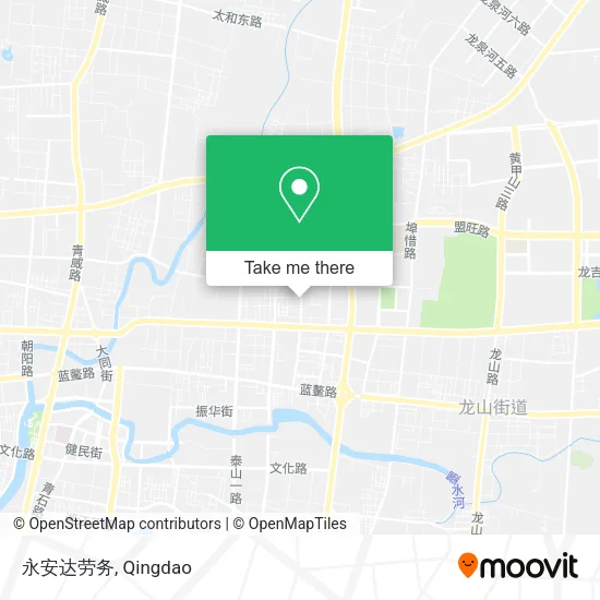 永安达劳务 map