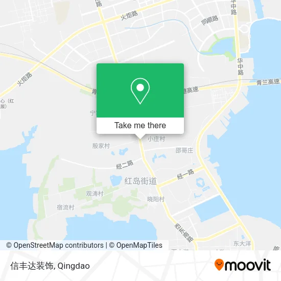 信丰达装饰 map